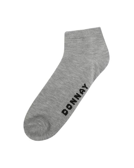 Donnay Metallic 10 Pack Trainer Socks Plus Size 12