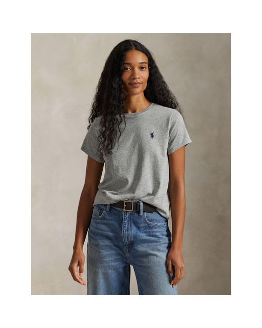 Polo Ralph Lauren Gray Round-Neck T-Shirt