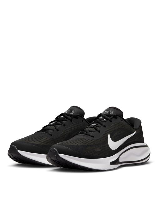 Nike Black Journey Run Road Running Shoes for men
