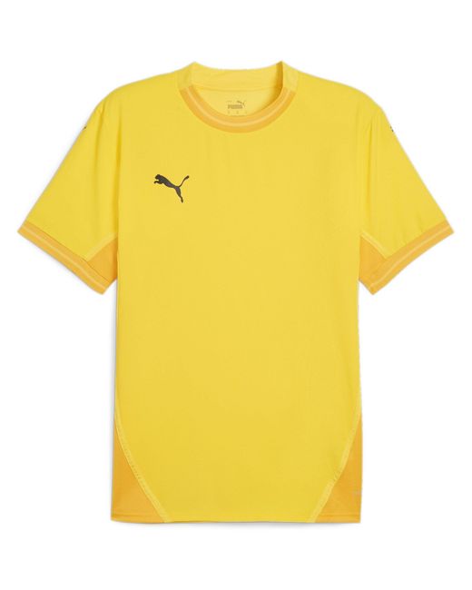 PUMA Yellow Teamfinal Jersey T-Shirt for men
