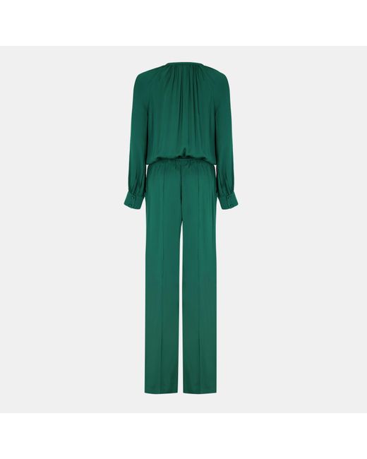 Tom Ford Green Structured Tailored Jumpsuit