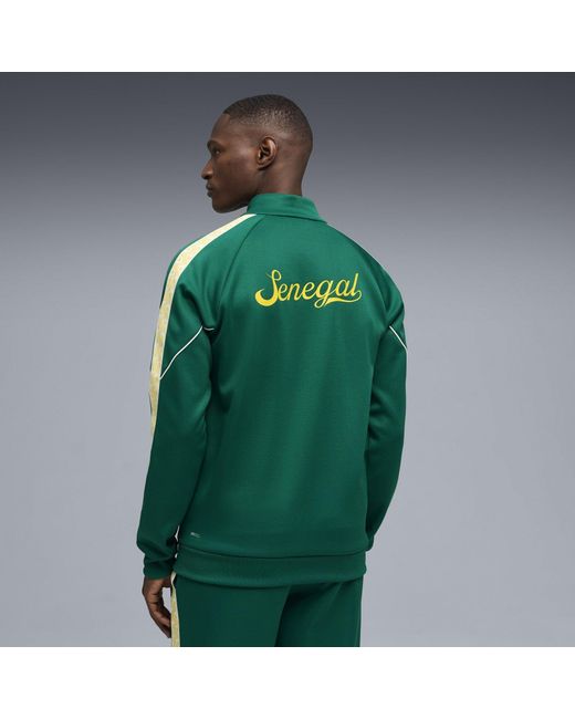 PUMA Green Senegal Tracksuit Top World Cup 2026 for men