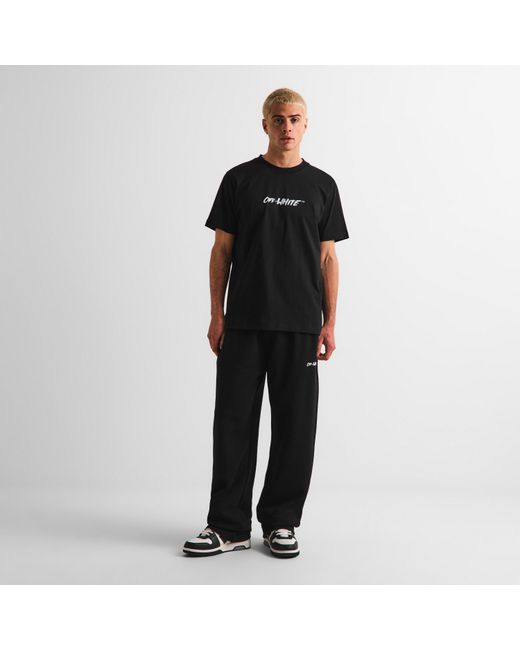 Off-White c/o Virgil Abloh Black Off Slim Fit T Shirt for men