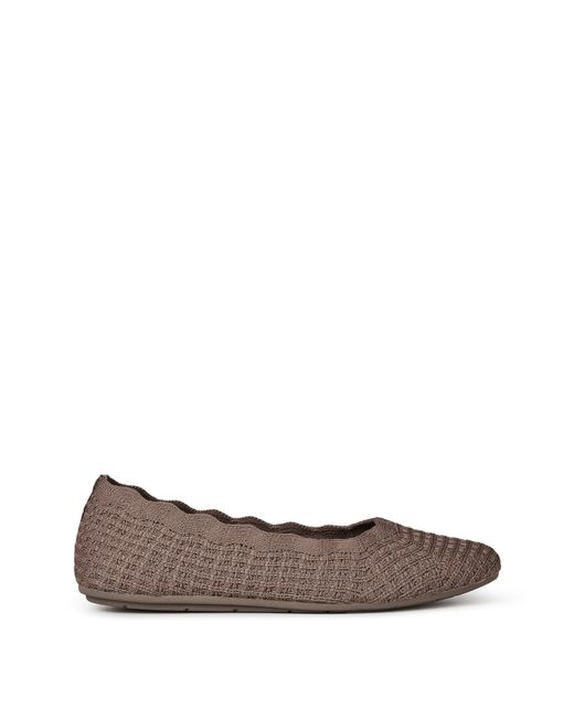 Skechers Brown Cleo Plimsoll