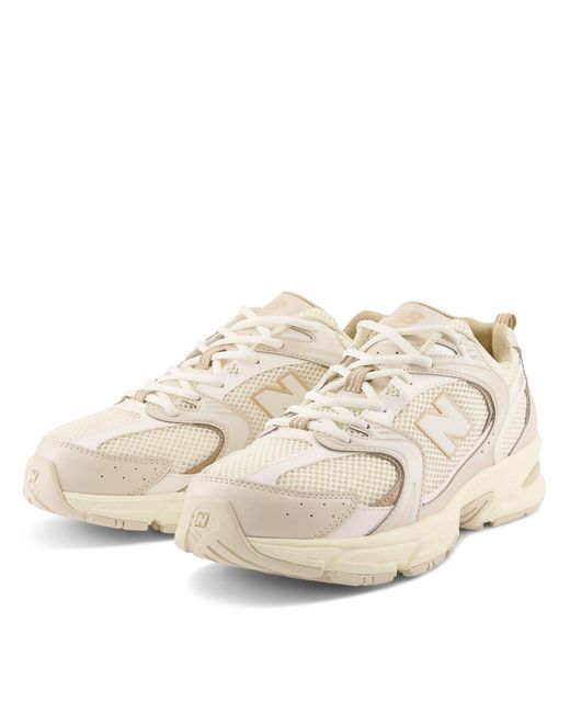 New Balance White 530 Trainers