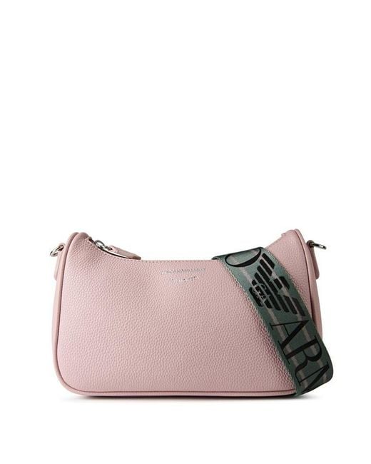 Emporio Armani Pink Baguette Bag