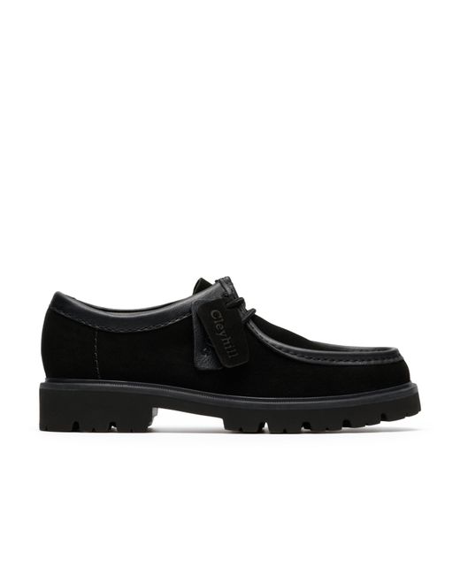 Clarks Black Moc Toe Formal Shoes for men