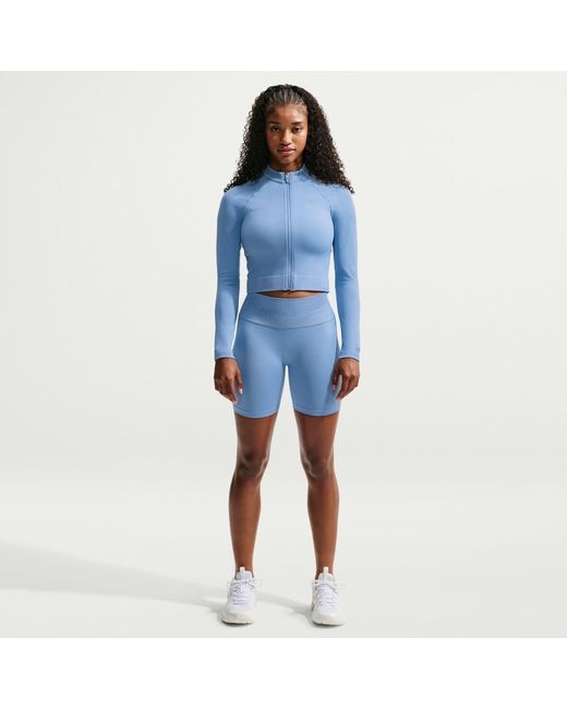 Nike Blue Pro S/Less Jkt
