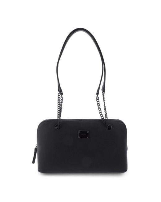 DKNY Black Bryant Ave Crossbody Satchel