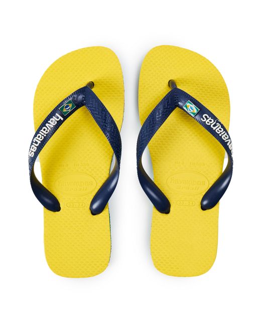 Havaianas Blue Brasil Flip Flops