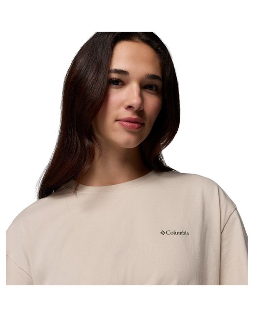 Columbia Brown Oversized T-Shirt