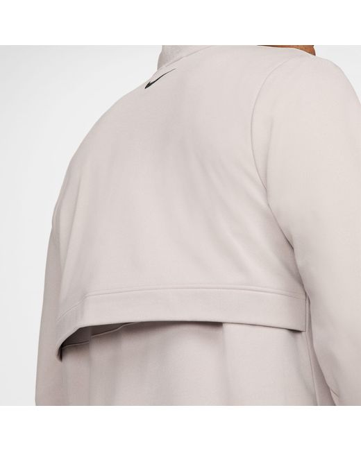Nike Gray Tour Half Zip Golf Top for men