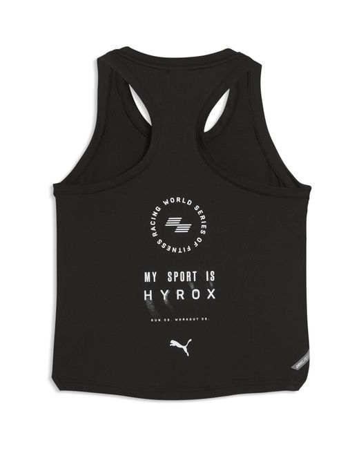 PUMA Black Hyrox Dryelite Tank Top