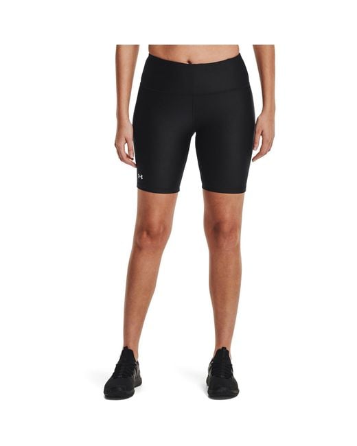 Under Armour Blue Heatgear Tech 8" Bike Shorts