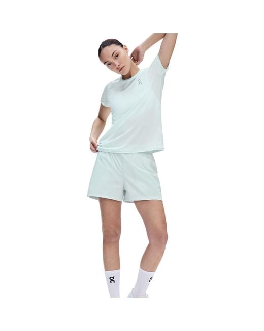 On Shoes Blue Core Short Sleeve Running T-Shirt