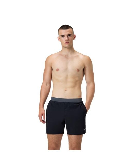 Speedo Blue 4Way Flex Solid Volley 16 for men