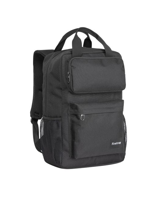 Firetrap Black Lazer Backpack