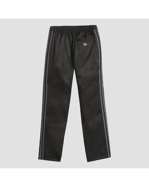 Adidas Originals Gray Clot Lny Allover Print Tracksuit Bottoms for men