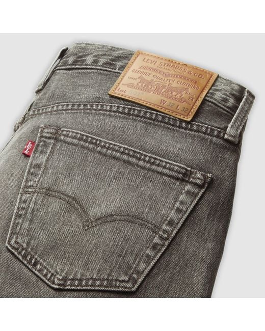 Levi's Gray 501 Orig Strai for men