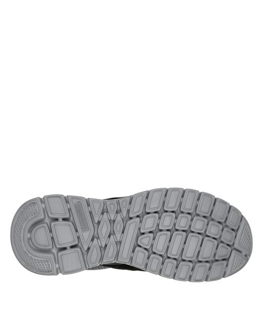 Skechers Black Flex Burns Agoura Trainers for men
