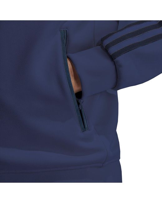 Adidas Originals Blue Performance Tracksuit Top for men