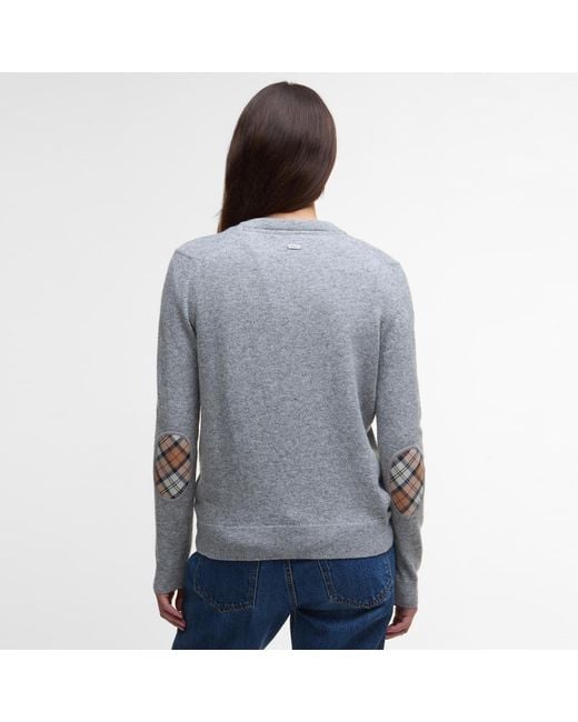 Barbour Blue Pendle Cardigan