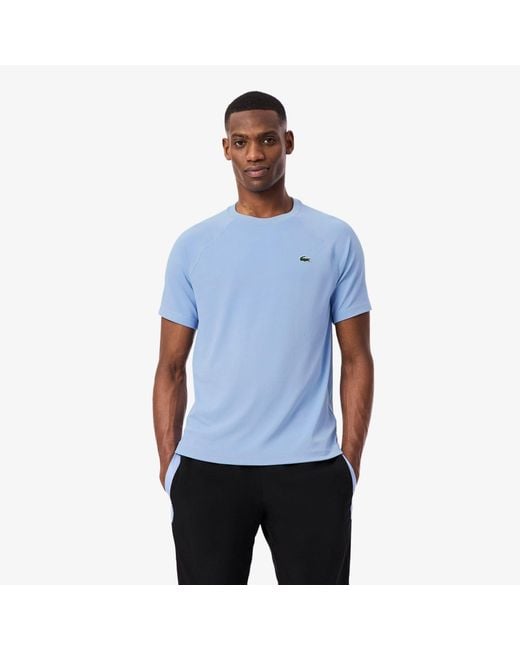 Lacoste Blue Short Sleeve Performance T-Shirt for men