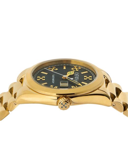 Off-White c/o Virgil Abloh Metallic Crossing Watch