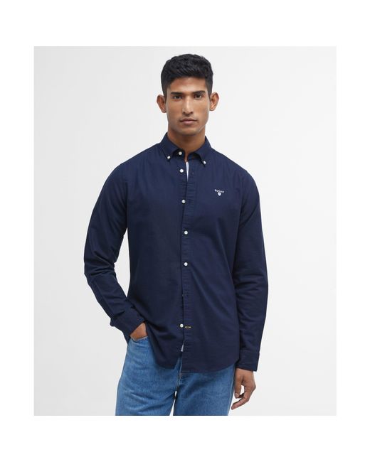 Barbour Blue Oxford Shirt for men