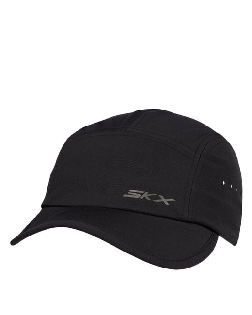 Skechers Black Pacer Run Hat Running Cap