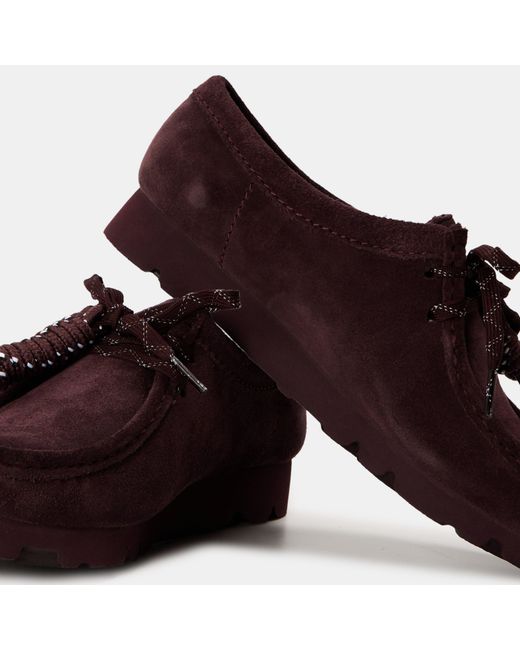 Clarks Brown Wallabee Gore-Tex Moc Toe Formal Shoes