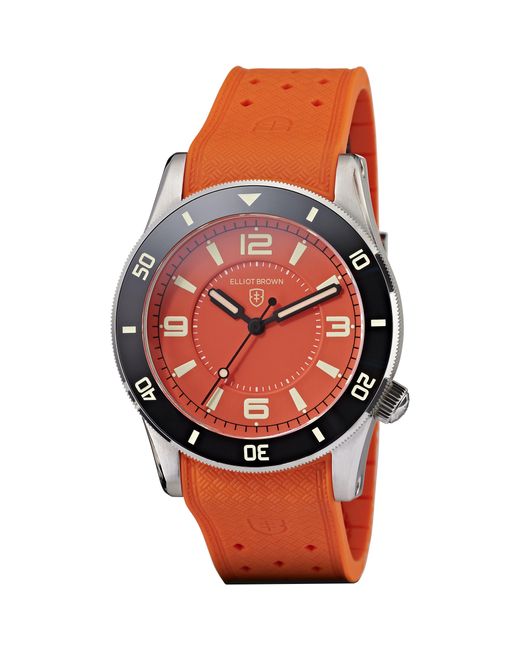 Elliot Brown Pink Analogue Quartz Watch for men