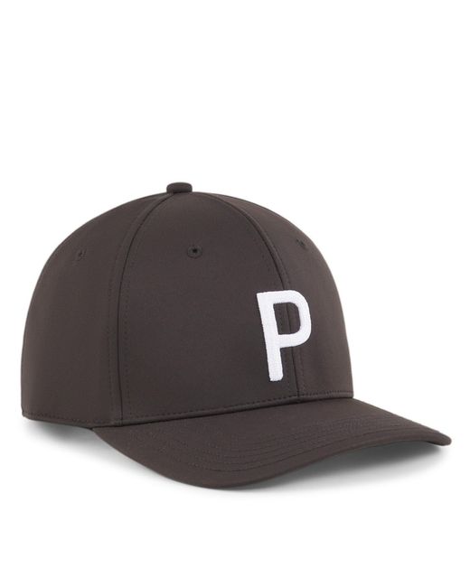 PUMA Gray Thermal Fleece Golf Cap for men