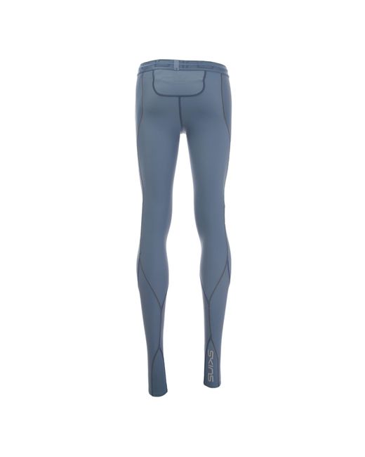 Skins Blue Performance Gym Legging for men