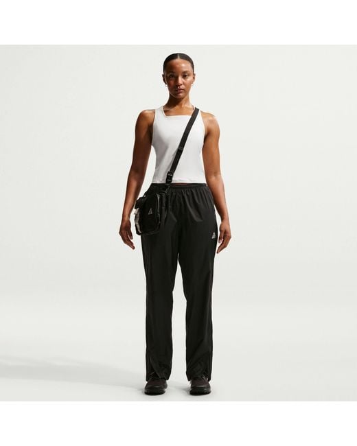 Nike White Acg Dri-Fit Trail Running Tank Top