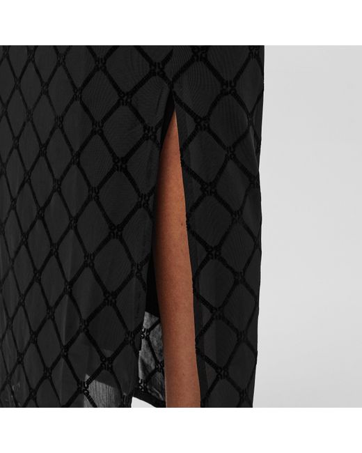 HUGO Black Maxi Nataris Skirt