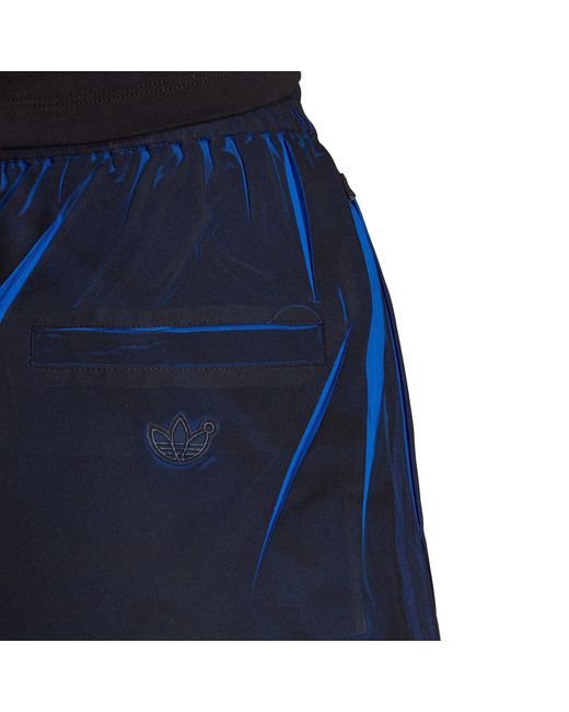 Adidas Originals Blue Streamlined One Piece Swimsuit