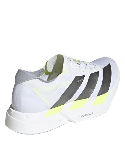 Adidas Blue Adios Pro 4 Road Running Shoes for men