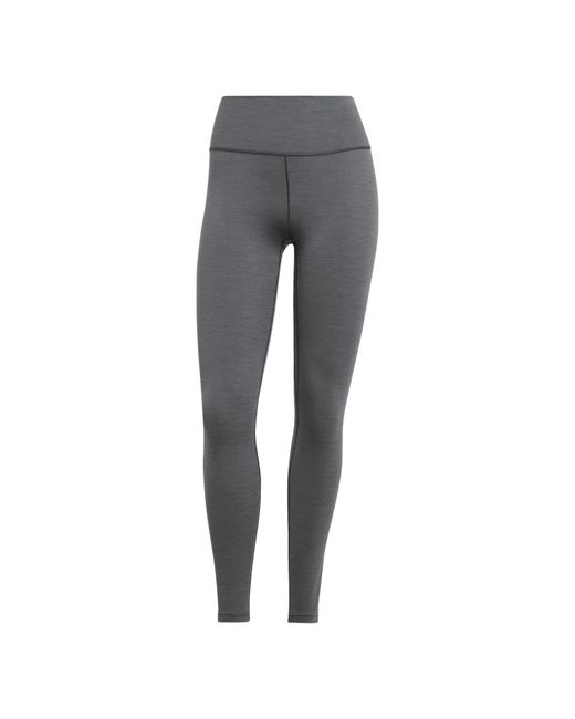 Adidas Gray All Me 7/8 Performance Gym Leggings