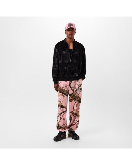 Pleasures Pink X Juicy Couture Realtree Velour Track Pants for men