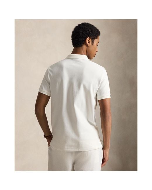 Polo Ralph Lauren White Short Sleeve Polo Shirt for men