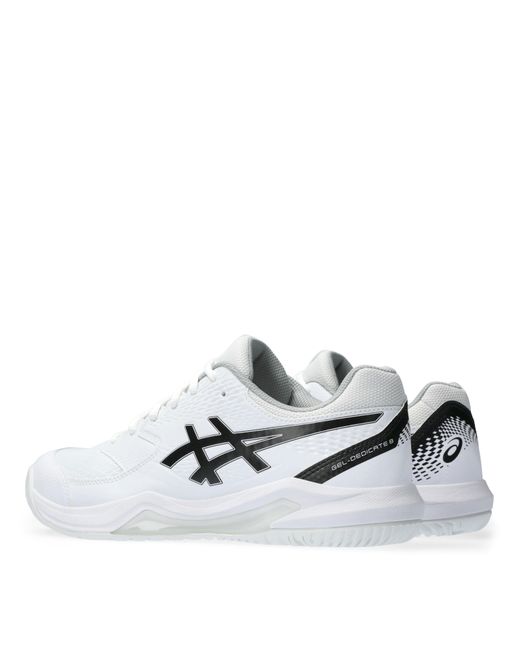 Asics White Gel-Dedicate 8 for men