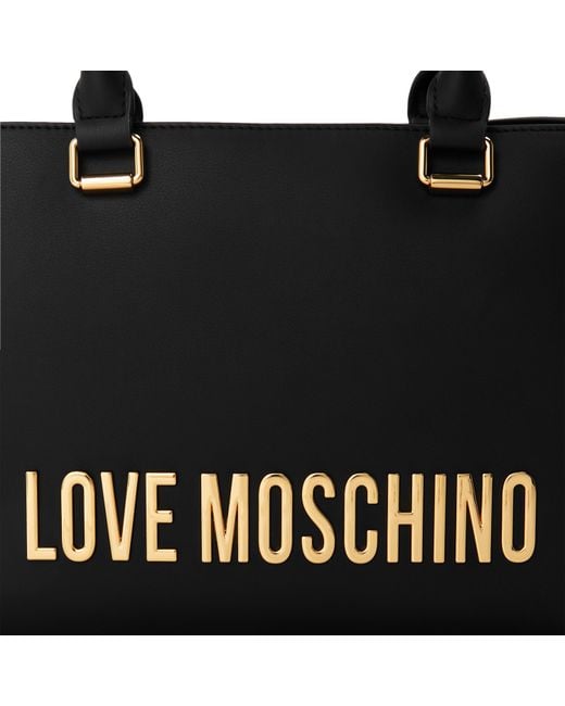Love Moschino Black Top Handle Bag