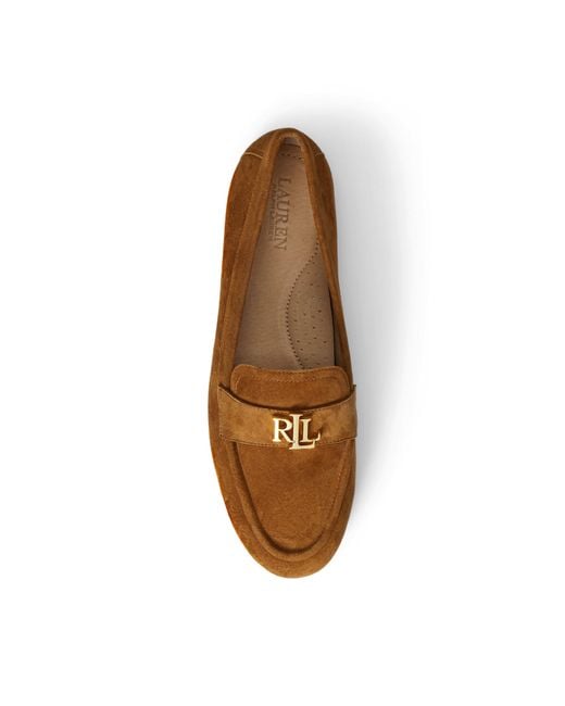 Ralph Lauren Brown Averi Loafers