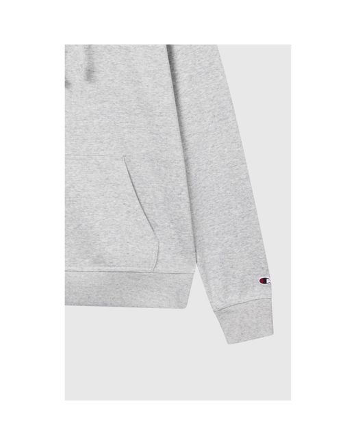 Champion White Icons Fleece Hoodie for men