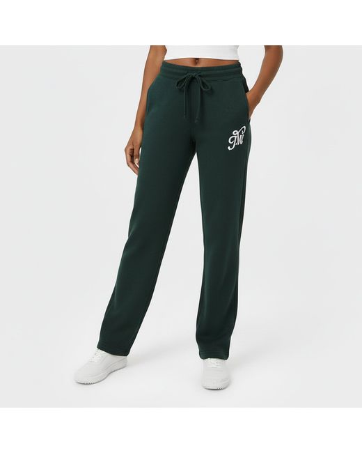 Jack Wills Green Acrylic Oversized Fit Knitted Trousers for men
