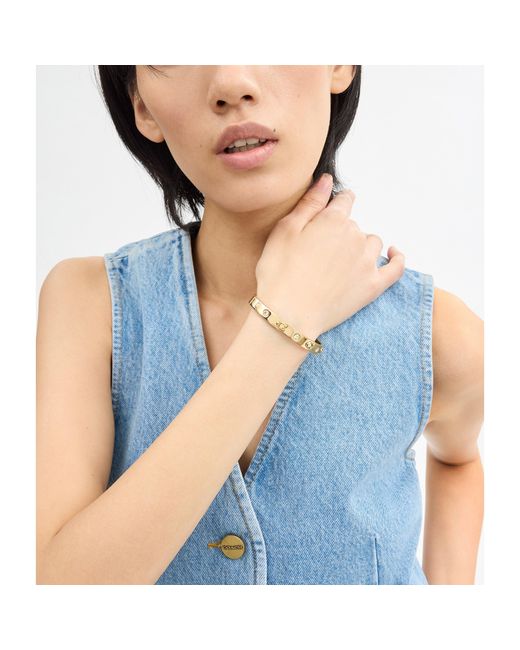 COACH Metallic C Bangle