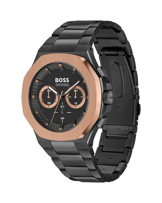 Boss Multicolor Gents Taper Chronograph Watch for men