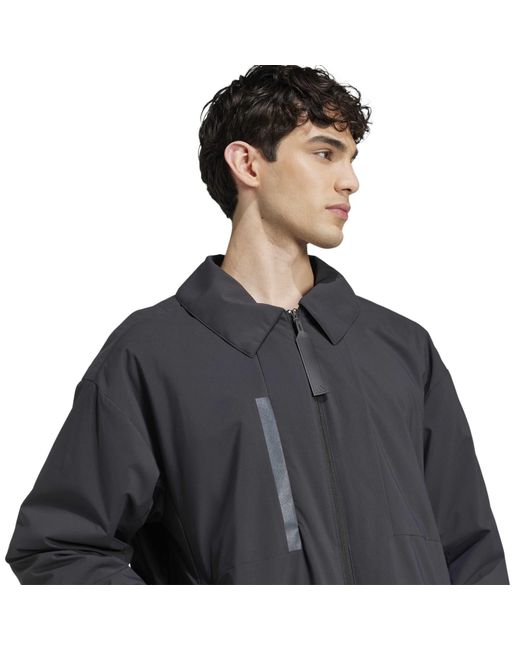 Adidas Gray Myshelter Puffer Jacket for men