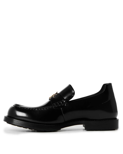 Balenciaga Black Bal Comfy B Loafr Ld64
